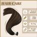 YoungSee Itip Human Hair Extensions 20 Darkest Brown/Medium Brown Balayage Fusion Hair Extensions 1g/s 50g - #2/2/6 - Buy Online on GoSupps.com