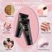 Mobray Poly Extension Nail Gel Kit - 8 Colors, Clear Pink Red Glitter, Gel Top & Base Coat, Slip Solution, Brush, Forms - DIY Home Nail Art Set - Buy Online on GoSupps.com