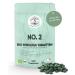 The Purity Brand Bio Spirulina 500 tablets - 4.8g.Daily dose - dietary supplements with iron vitamin B12 & high protein content - vegan