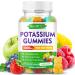 Potassium Citrate Gummies 1000mg High Potency Potassium Supplement for Adults Women & Men Support Leg Cramps & Muscle Health Sugar-Free Mixfed Fruit Flavor 60 Count Mixed Fruit 60 Count (Pack of 1)