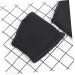 2pcs Half Sleeve Bunion Straighteners + Night Splint Heels Cushioning Pads | Black | 8X6CM - Buy Online on GoSupps.com