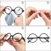 20 Pairs Silicone Nose Pads for Glasses Stick on Nose Pads D Shape Adhesive Nose Cushions for Eyeglasses Spectacle Reading Glasses Sunglasses Transparent - Buy Online on GoSupps.com