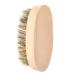 Men's Beard Brush & Mustache Comb - Soft Bristle Oval Bamboo Handle | Beard Shaping Tool for Home Use - Buy Online on GoSupps.com