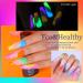Glow in the Dark Gel Nail Polish Set - Neon Fluorescent Bright Colors with Luminous Effect | 12PCS - Buy Online on GoSupps.com