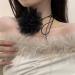 Shop Oralgo's 3D Flower Choker Necklace - Fashionable Artificial Collarbone Jewelry for Weddings & Parties - Buy Online on GoSupps.com