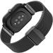 ViCRiOR Black Stainless Steel Mesh Band for Amazfit GTS/Bip - Quick Release Replacement Bracelet - Buy Online on GoSupps.com