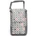 LCY Insulated Baby Bottle Cooler Bag | Holds 4 Bottles | Grey & Pink Dots - Buy Online on GoSupps.com