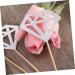 WOFASHPURET 50pcs Diamond Cake Decorations Cupcake Diamond Topper Glitter Wedding Cupcake Picks Fruits Toothpicks Wedding Decor Decorations for Home Wedding D cor Baby Birthday Cake Paper Cup Silver medium - Buy Online on GoSupps.com