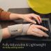 BraceUP Adjustable Wrist Wrap for Men and Women - Carpal Tunnel Compression Brace - Tendonitis Splint - One Size Adjustable (Black) - Buy Online on GoSupps.com