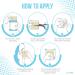 JJ CARE 2x2 Hydrocolloid Dressing Pack - Self-Adhesive Wound Dressing for Bedsores, Blisters, Acne - Faster Healing - Pack of 10 - Buy Online on GoSupps.com