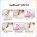 LanFo 6-Piece Pink Brown Glitter Nude Gel Nail Polish Set | UV LED Soak Off Manicure Kit for DIY Nail Art at Home - Buy Online on GoSupps.com