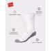 Hanes Men's X-Temp Cushioned Crew Socks 12-Pack (12-14) - Black - Buy Online on GoSupps.com