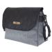Baby diaper bag stroller bag travel bag diaper bag care bag baby bag shoulder bag pattern gray len black leather 059