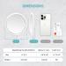 Miyadiva 30X Magnifying Mirror with Suction Cups - Ideal for Makeup, Bedroom, Bathroom & Travel - 6 Inch Magnifying Makeup Mirror - Buy Online on GoSupps.com