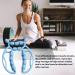 Buy Innovative Portable Massage Roller for Legs - 23 Wheels Ergonomic Muscle Relaxation Tool in Blue | Multi-Purpose Massage Accessories - Buy Online on GoSupps.com