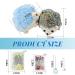 SolidGnik 2 Hedgehog Sewing Pincushion with 200 Sewing Pins Set - Medium Size for DIY Sewing Projects - Buy Online on GoSupps.com