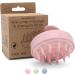 Fabcare Scalp Massage Brush for Hair Growth | Eco-Friendly Wheat Straw & Silicone | Scalp Peeling for All Hair Types | Boost Blood Circulation & Treat Dry Scalp - Buy Online on GoSupps.com