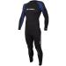Lemorecn (16 Sizes) Mens Wetsuits Jumpsuit Neoprene 3/2mm and 5/4mm Full Body Diving Suit for Men Mens 3mm Black+Blue XX-Large