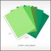 Cardstock 8.5 x 11 Paper Pack - Assorted Colored Scrapbook Paper 65lb - Double Sided Card Stock for Crafts Embossing Cardmaking - 50 Sheets Solid Core Greens - Buy Online on GoSupps.com