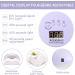 Roexun 168W UV LED Nail Lamp - Portable USB Nail Dryer for Gel Polish with Auto Sensor & 4 Timer Settings | Perfect for Fingernail & Toenail Care - Buy Online on GoSupps.com