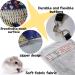 Little Bean Sugar Glider Hammock Bonding Pouch: Small Waterproof Pocket for Rat, Hedgehog - Soft Nest Bed Hideout, Blue - Buy Online on GoSupps.com