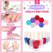 Kids Nail Polish Set | Non-Toxic Peel-Off Nail Art Kit with Dryer & Polish Pen | Perfect Birthday & Christmas Gift for Girls Ages 6-12 - Buy Online on GoSupps.com