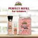 Himalayan Chef Pink Himalayan Salt Coarse Grain Refill Grinders 5 lb - 2 Count Plastic Jar (Pack of 2) - 10 lbs Total - Buy Online on GoSupps.com