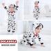 Doladola Dalmatian Baby Romper | Toddler Jumpsuit Newborn Outfit 0-3 Months - Buy Online on GoSupps.com