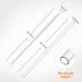 Airboat 8-Pack Replacement Straws for Stanley Tumblers | Clear Reusable Straws with Cleaning Brush - Compatible with 40oz, 30oz, 20oz, 14oz Cups - Buy Online on GoSupps.com