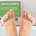 Toe Spreader Silicone - 4 Pcs Small Toe Separator for Overlapping Toes Pain Relief & Correction - Buy Online on GoSupps.com