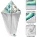 Super Absorbent Mermaid Girl Hair Towel 2 Pack | Quick Dry Flower Design Turbans for Women & Girls - Buy Online on GoSupps.com
