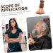 Premium Wooden Hair Cutting Brush - Bristle & Beard Cleaning Brush | Barber Tool for Broken Hair - Buy Online on GoSupps.com
