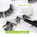 Mink Cluster Lashes - 5 Pairs of Fluffy False Fairy Eyelashes for Dramatic Volume and Extension by Eefofnn - Buy Online on GoSupps.com