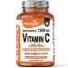 Vitamin C and Zinc Capsules | High Strength Vitamin C 1500mg and Zinc 40mg | Enhanced with Rosehip and Citrus Bioflavonoids | for Maintenance of Normal Immune System | 60 Vegan Capsules | Made in UK 60 count (Pack of 1)