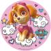 Deko Zauber24 Paw Patrol Edible Cake Liner Set - 20cm Cake & 20 Muffin Upleater - Children's Birthday Decoration (PAW Patrol No. 6 Skye) - Buy Online on GoSupps.com