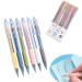 Utility Knife Pen,Cartoon Pattern Student Pen Knife, 6 Colorscraft Cutting Tool Paper Pen Cutter,With Refillable Tungsten Steel Cutter Head Refill