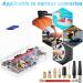 33-Piece Bicycle Valve Adapter Set - DV SV AV French Valve Adapters with Storage Box & Inflatable Hose for All Bicycle Valves | International Shipping Available - Buy Online on GoSupps.com