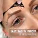 iMethod Reusable Eyebrow Stencils Kit - 20 Shapes for Beginners, Easy to Use & Flexible Eyebrow Shaping Tools for Women - Buy Online on GoSupps.com