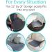 Premium Sures Chair Incontinence Pad - Waterproof Absorbent Seat Cover for Recliners - 22x21 Gray Protector for Men, Women, and Pets - Reusable Leakproof Lining for Spills, Urine, Fluids - Buy Online on GoSupps.com