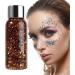  bellv Body Glitter Gel Coarse Glitter Body Removal Waterproof Long Lasting Face and Hair Holographic Cosmetic Accessories for Concert Festival . - Buy Online on GoSupps.com