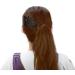 VOCOSTE Hair Pads Butterfly Shape Hair Pad Bangs Patch for Women Black - Buy Online on GoSupps.com