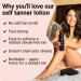Organic Self Tanning Lotion for Natural Looking Tan with Tanning Mitt - Light to Medium - Buy Online on GoSupps.com
