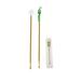 Ear Cleaning Removal Value Kit - 1X Silver Plated Ear Wax Pick + 2X Handmade Bamboo Ear Wax Picks Set of 3