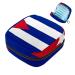 Menstrual Pad Bag with Zipper Ladies Napkin Pouch Tampons Collection Bag for Women and Girls (Flag of Cuba)