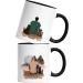 Personalized Kiddle-Design Dog Dad Mug - Black Gift for Dog Owners & Dog Lovers - Buy Online on GoSupps.com