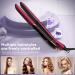 Flat Iron Hair Straightener & Curler 2 in 1 - Fast Heat Up Ceramic Coating LCD Display - Professional Styling Tool for Shinier Smoother Hair - Buy Online on GoSupps.com