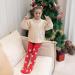 Silkglory Christmas Baby Girl Tights - 2PCS Christmas Element Print Leggings for Girls 7-9 Years - Buy Online on GoSupps.com