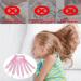 Heatless Curlers Headband - Octopus Hair Curler for Long & Medium Hair | Silk Band Lure Locks Without Heat - Pink | Perfect Hair Styling Tool for Women & Girls - Buy Online on GoSupps.com