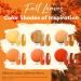 Modelones Fall Autumn 6 Colors Builder Gel Set - 8-in-ONE Nail Gel Kit - Buy Online on GoSupps.com