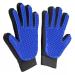 ZDXY Pet Glove Pet Grooming Bathing Washing Hair Remover Brush Fur Mitts for Cat Dog Horse Rabbit Animal(2 pieces)